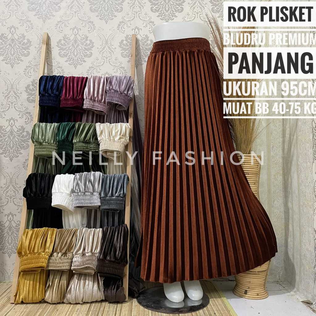 ROK PLISKET VELVET BLUDRU IMPORT/ROK PLISKET BLUDRU IMPORT