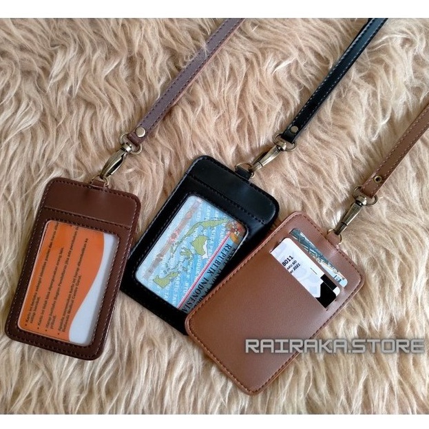 

ART E59C Id Card Kulit Name Tag Kulit Card Holder Termurah