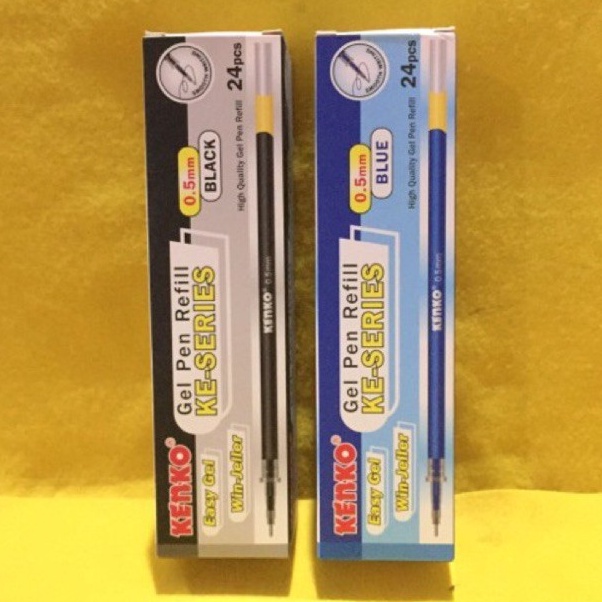 

ART O57B Refill pulpen kenko easy gel isi 24pcs