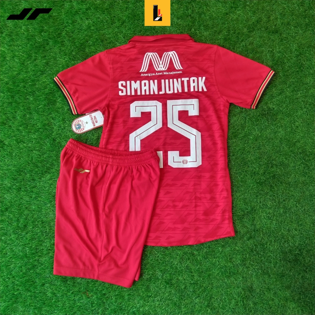 Jersey Player Issue Original Persija Jakarta Player Home 2020 (FULL SPONSORR & NAMESET PEMAIN)