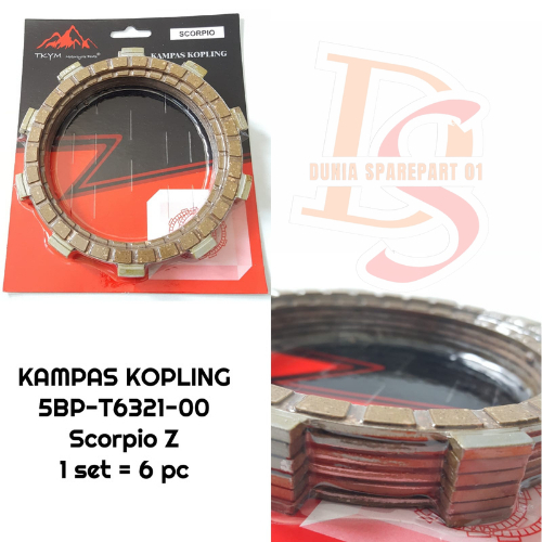 Kampas Kopling Plat Kopling Yamaha Scorpio Z Original Takayama