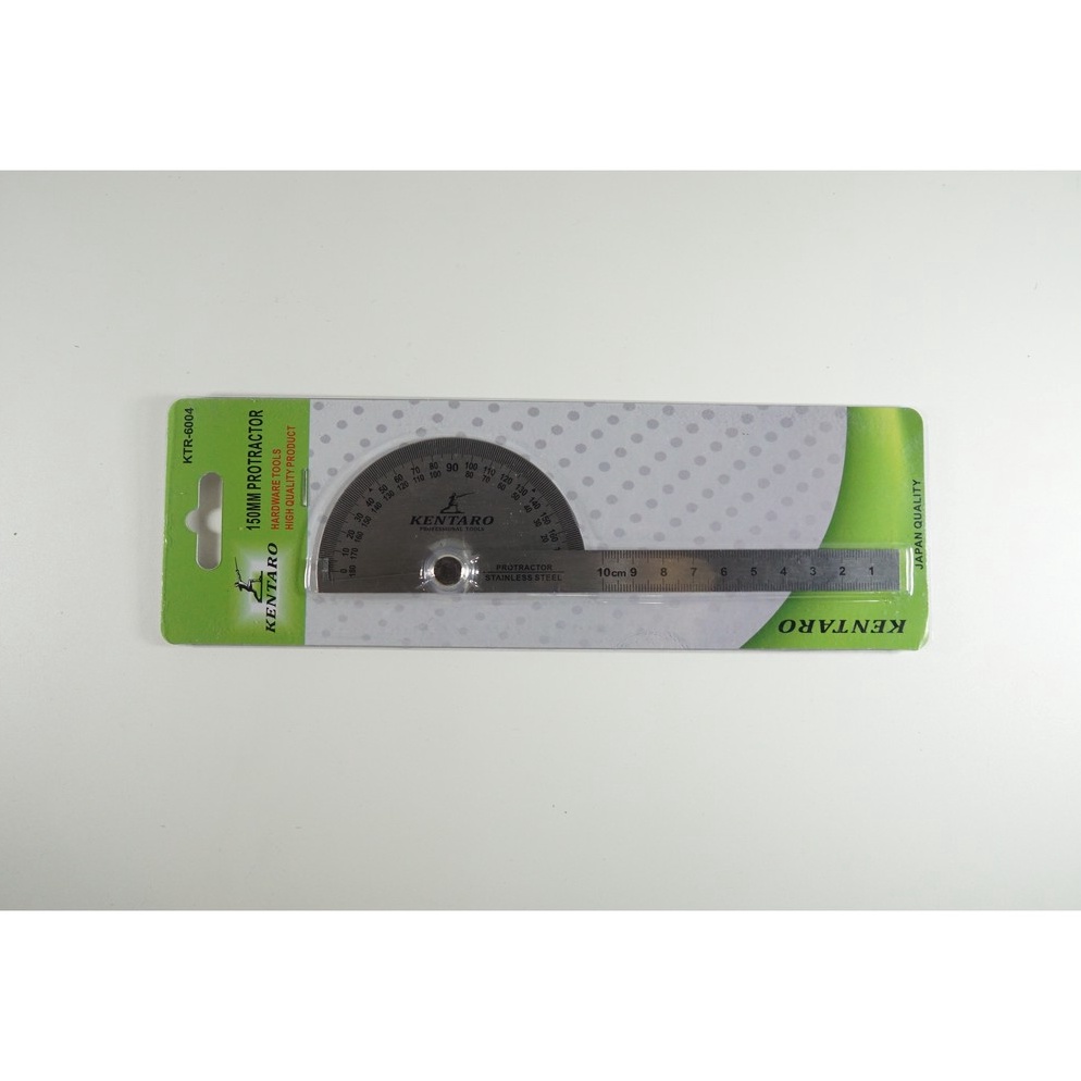 

KODE L1H8 PENGGARIS BUSUR DERAJAT PROTRACTOR KENTARO JAPAN QUALITY