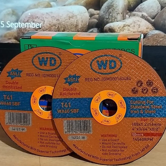 GROSIR WD Cutting Wheel  Batu Potong WD 4 x 12 mm Best Product