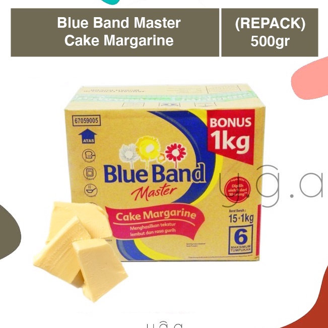 

Serba baru Blue Band Master Cake Margarine REPACK 5gr Margarin Butter