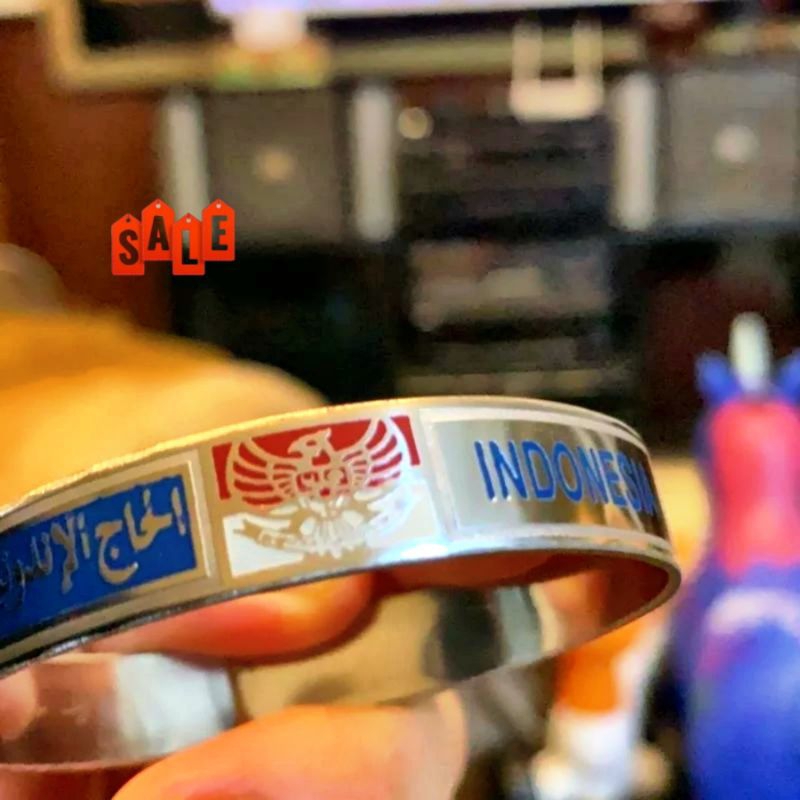 GELANG HAJI INDONESIA IDENTITAS COSTUM  GELANG UMROH