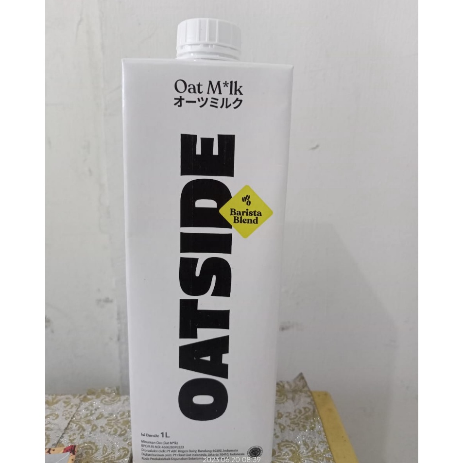 

Terpopuler OATSIDE BARISTA BLEND MILK UK 1LTR LEBIH CREAMY