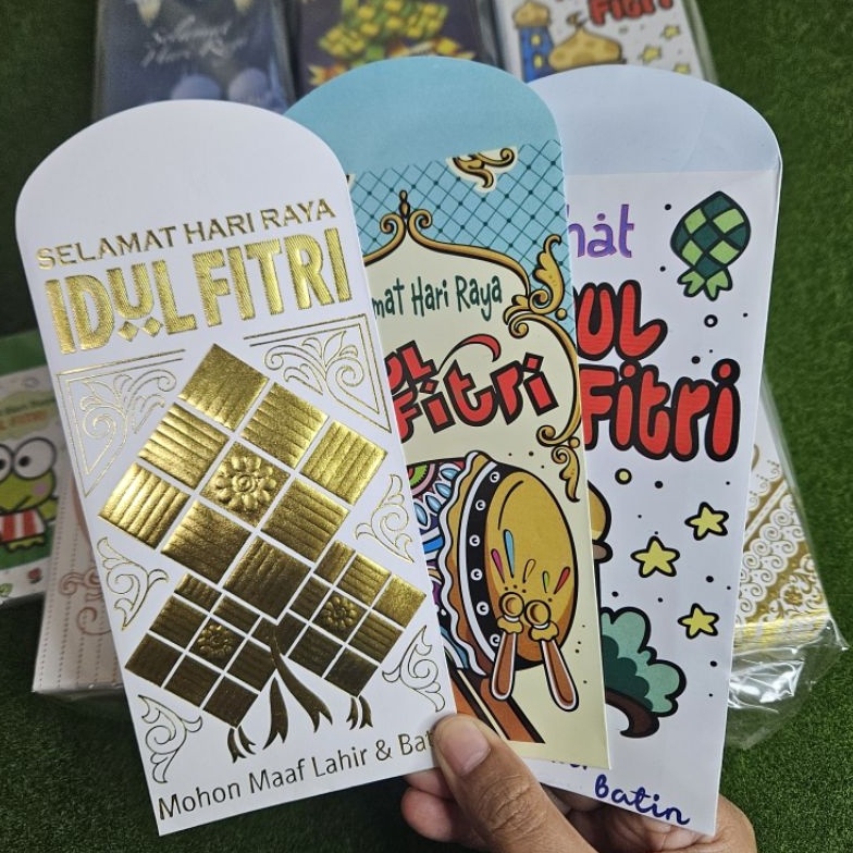 

KODE B9V4 Bellino isi 1pcs Amplop Lebaran Besar L Angpau Idul fitri Ampau Anak Karakter Murah