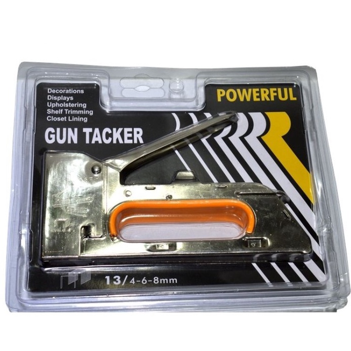 

ART P25N Guntacker Gun Tacker Staple Staples Stapler Tembak Kertas Kayu Jok Motor 13468mm
