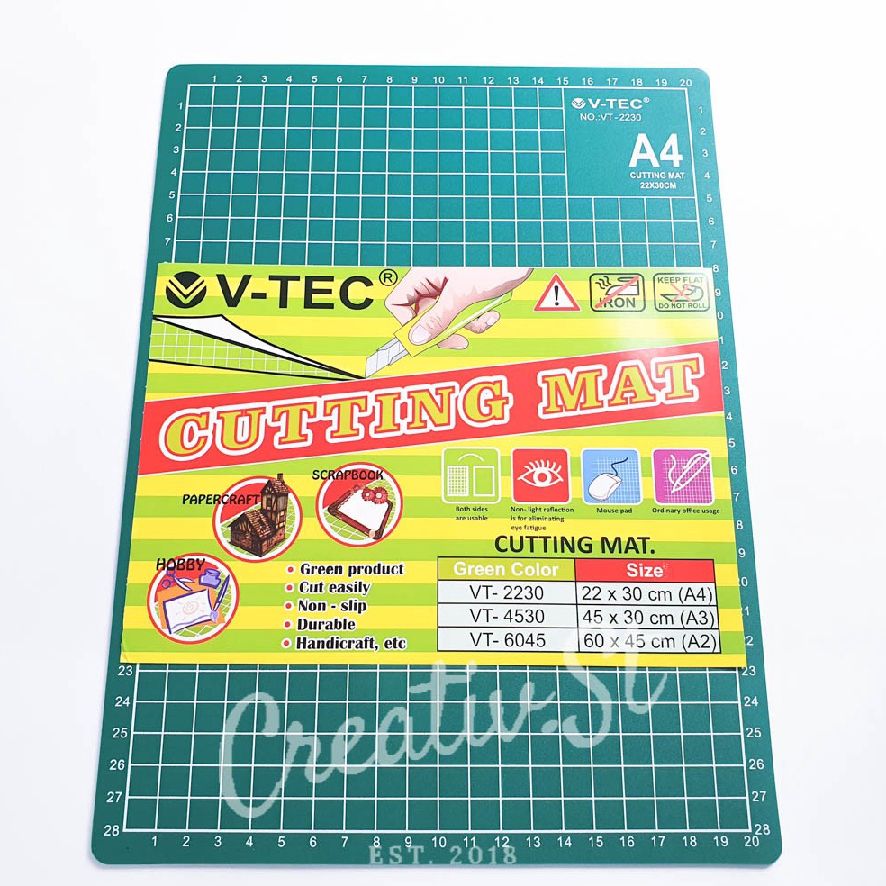 

ART F45U VTec Cutting Mat Alas Potong A4 21 cm x 3 Cm