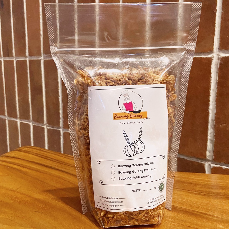 

Cuma disini Bawang Goreng Asli Brebes 5gr