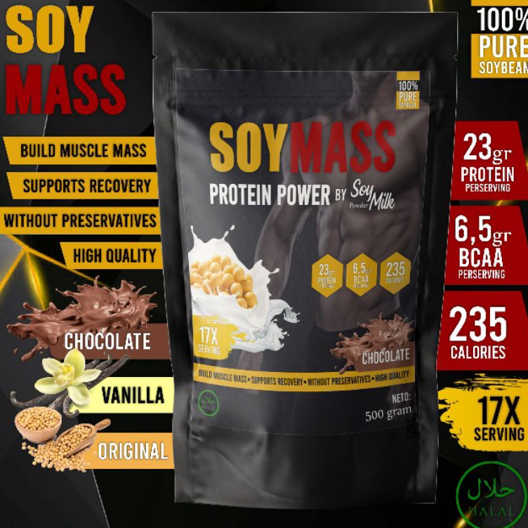 

Spesial Promo Susu Kedelai Bubuk Tinggi Protein SOYMASS Whey Protein