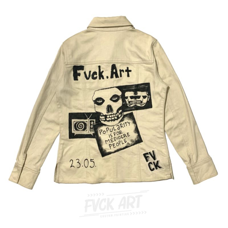 JACKET DENIM CUSTOM MISFITS // JAKET DENIM CUSTOM // JAKET DENIM // LIMITED EDITION