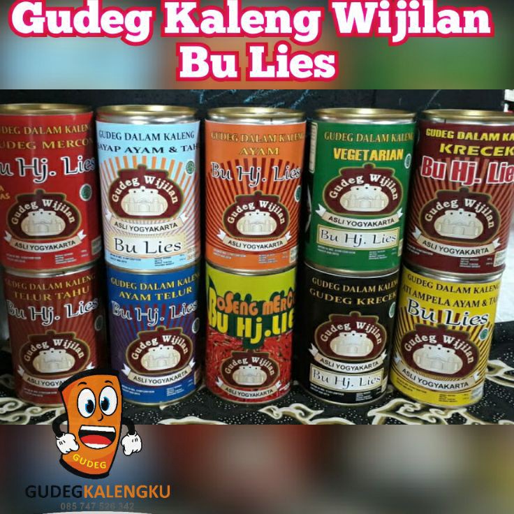 

Masih fresh GUDEG KALENG WIJILAN BU LIES JOGJA FREE BUBBLE PACK