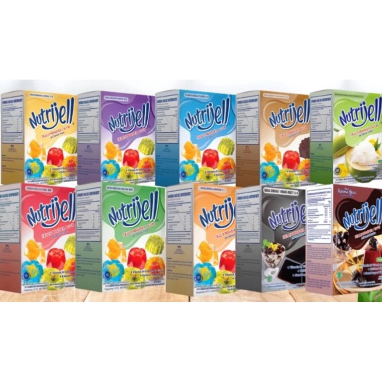 

Barang baru Nutrijell Ekonomis 1gr per BOX isi 12 ALL VARIANT