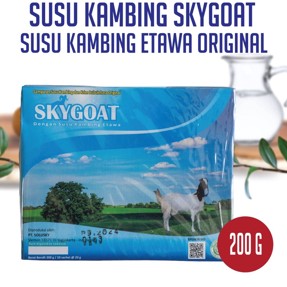 

Silahkan Beli SUSU KAMBING SKYGOAT ETAWA ORIGINAL