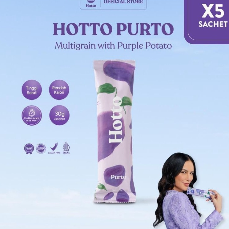 

Best Price 5 SACHET Hotto Purto Multigrain with Purple Potato