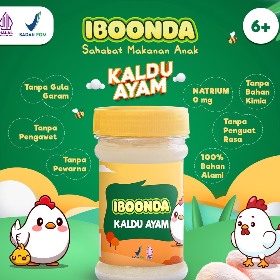 

Pro Hemat IBOONDA Kaldu MPASI Kaldu Bayi Non MSG Non Gulgar