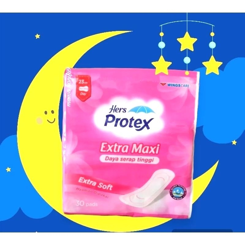 Hers Protex isi 30 Extra Maxi non wings Pembalut
