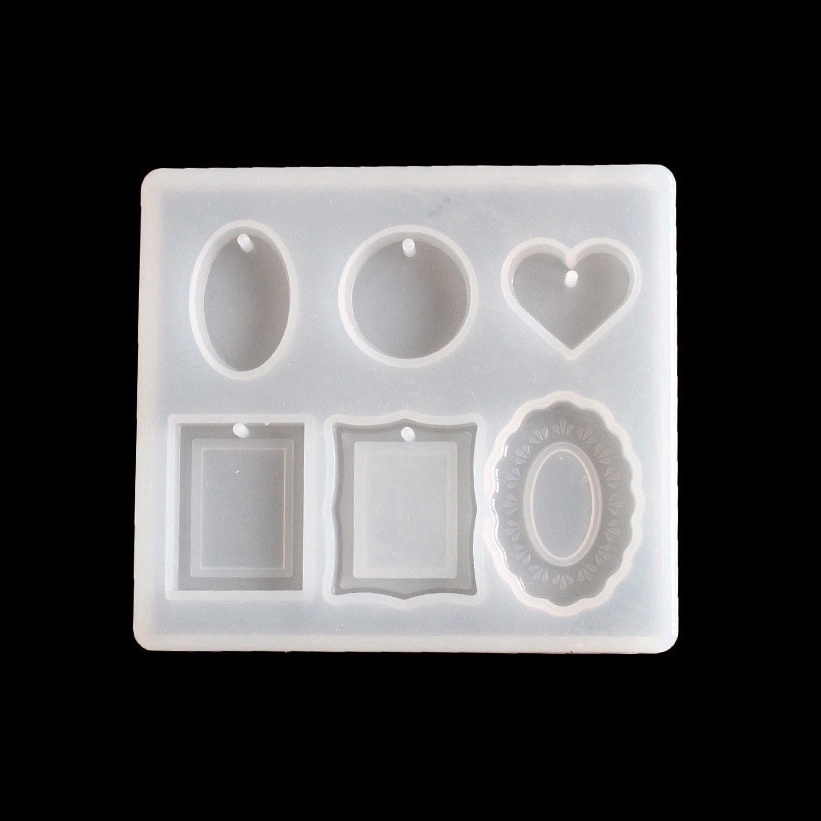 

ART U7L Cetakan Resin Frame Shape Silicone Mold Aksesoris Bentuk Bingkai Pigura Potret Potrait Photograph Fotografi Silikon Silicon Bahan Karet Elastis Lentur Tatakan Wadah Art Seni Prakarya Craft Crafting Kerajinan Clay Hiasan Dekor Dekorasi Tri Tung
