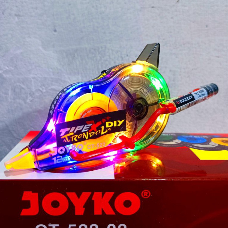 

ART U87D Tip Ex Trondol sudah jadi lampu LED Rainbow bisa buat penghapus