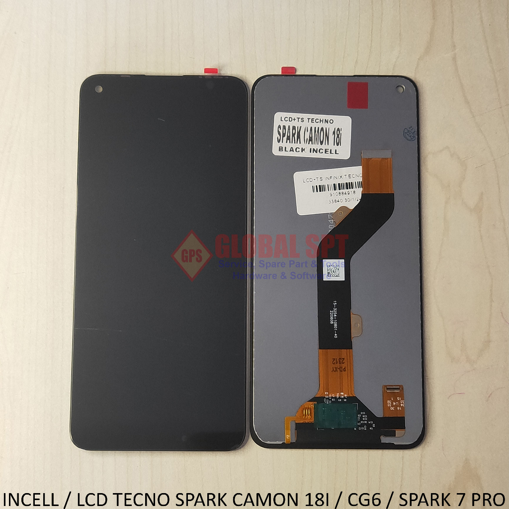 LCD TOUCHSCREEN TECNO SPARK CAMON 18I / CG6 / SPARK 7 PRO