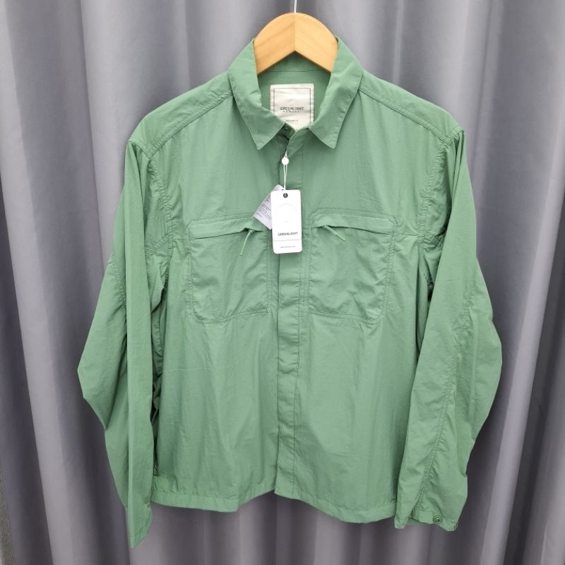 GREENLIGHT Jaket Pria Nylon Collar 090323 Original