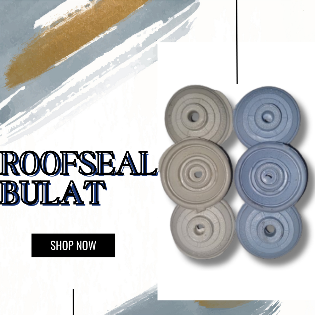 Amariroof Seal Bulat PVC/Roofseal Rooftop/Seal Rooftop PUTIH dan BIRU