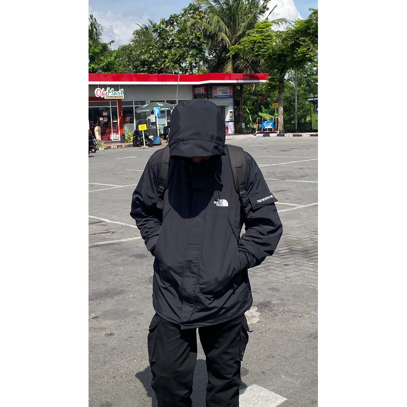 Jaket TNF model saku samping Ori Nominus