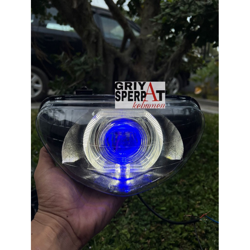 REFLEKTOR LAMPU DEPAN MIO LAMA MIO SPORTY BILED LED