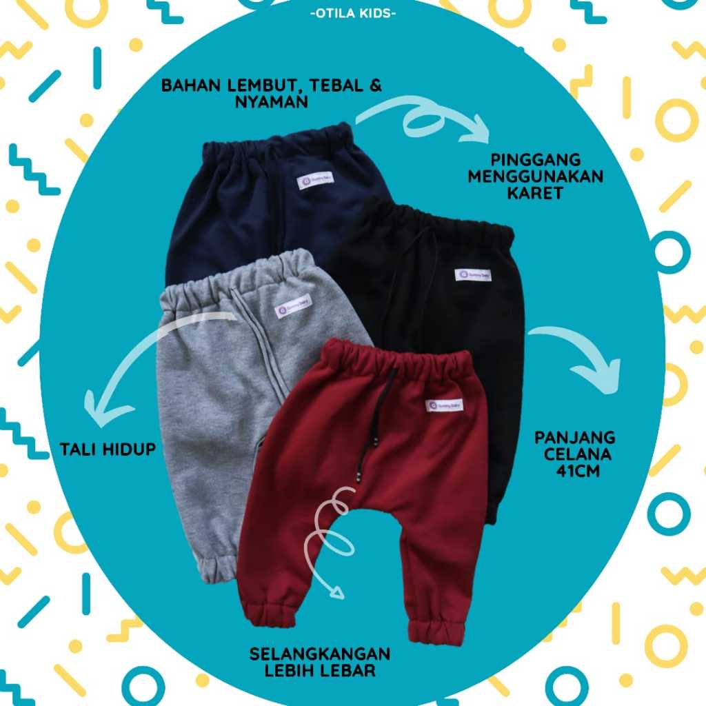 GUMMY HAREM PANTS | CELANA HAREM BAYI