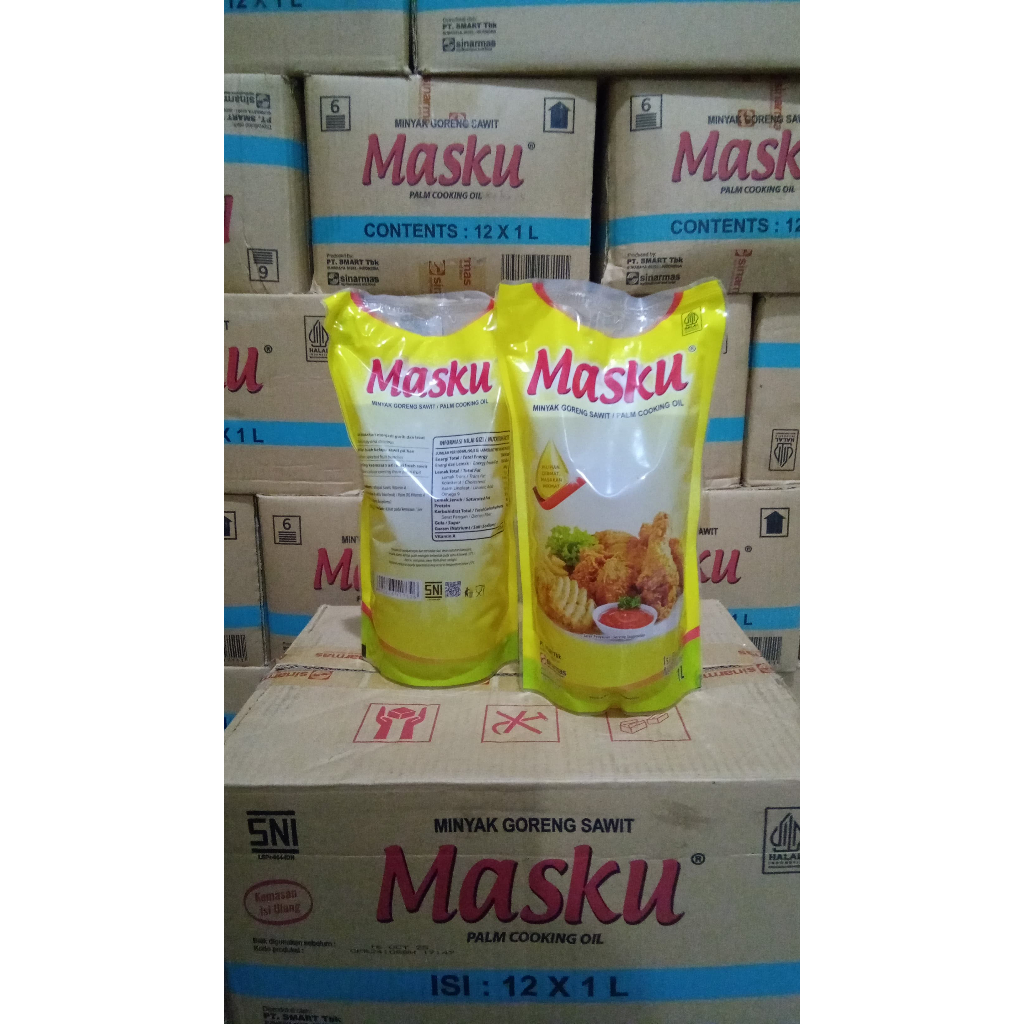 

Minyak Goreng Masku 1 Liter isi 12 pouch perdus