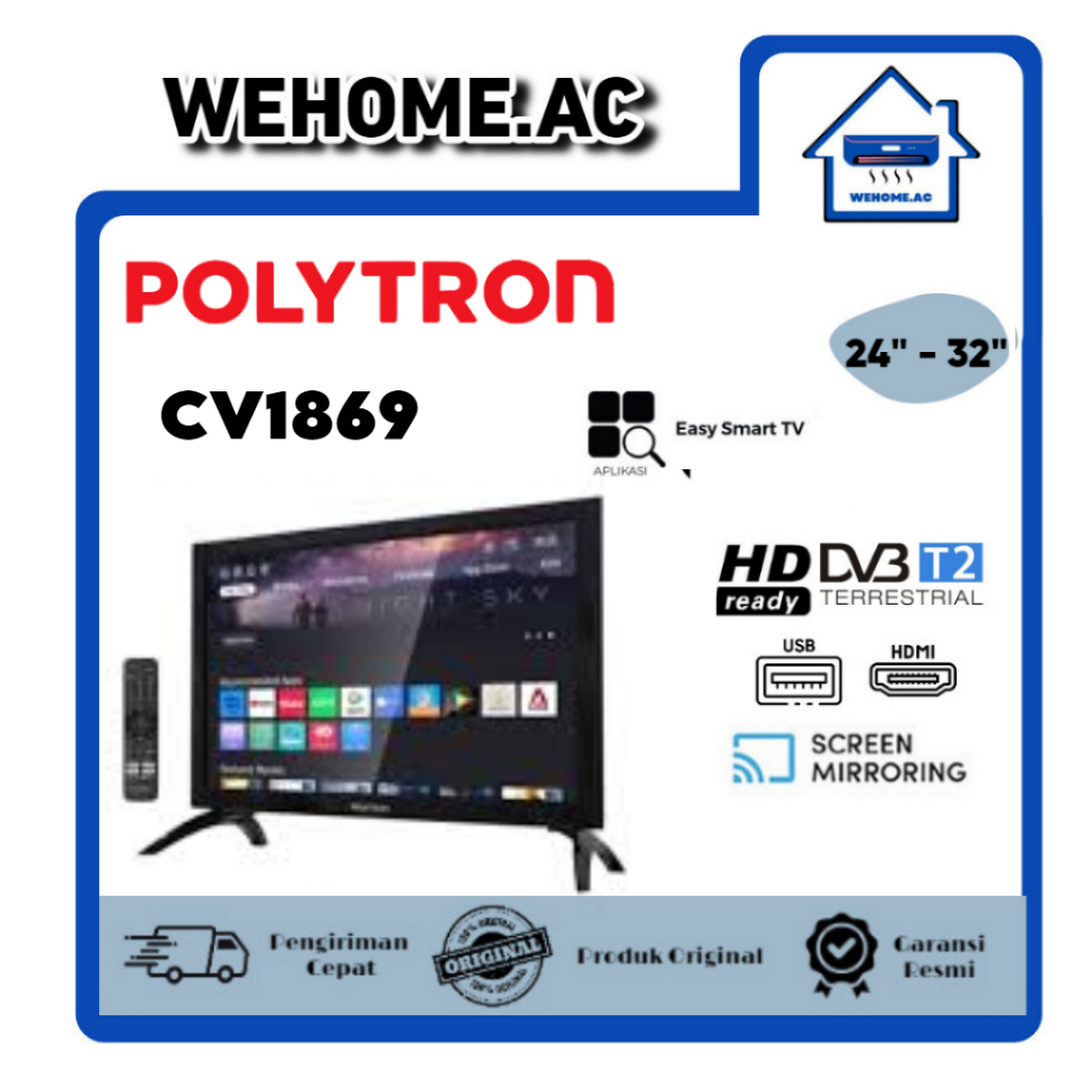 TV LED Polytron 24CV1869 / 32CV1869 LED Polytron 24 Inch Digital TV Polytron