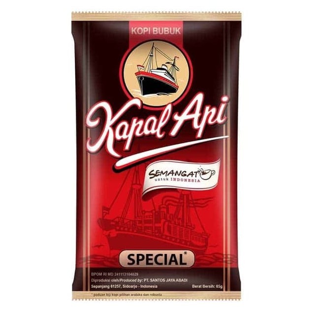 

Kapal Api Special 60 gram 10 Sachet