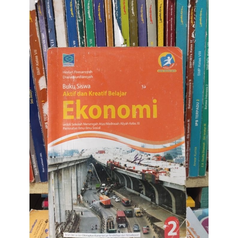 buku ekonomi kelas 11/XI/2 sma/ma grafindo revis