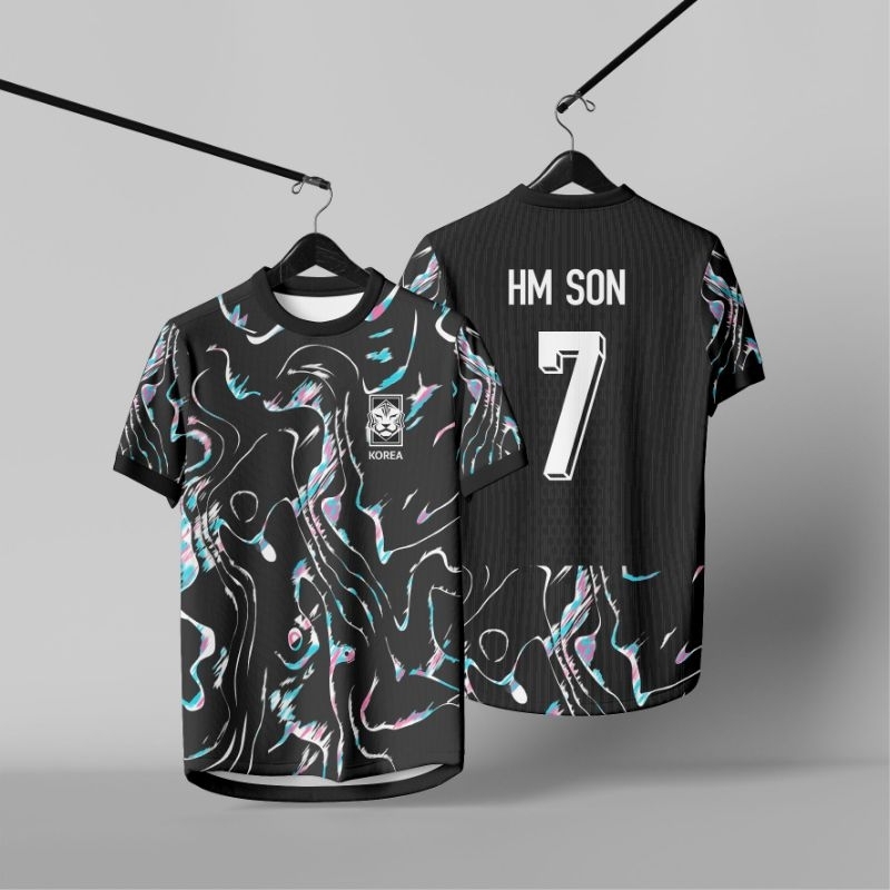 Jersey Korea Selatan South Korea Away 2024 Fullprinting