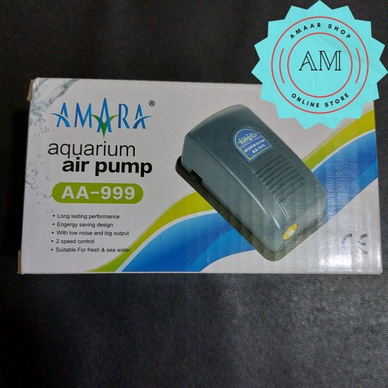 MESIN AERATOR AA-999 / MESIN OKSIGEN AA - 999 / MESIN GELEMBUNG AMARA AA 999 / AMARA AA-999