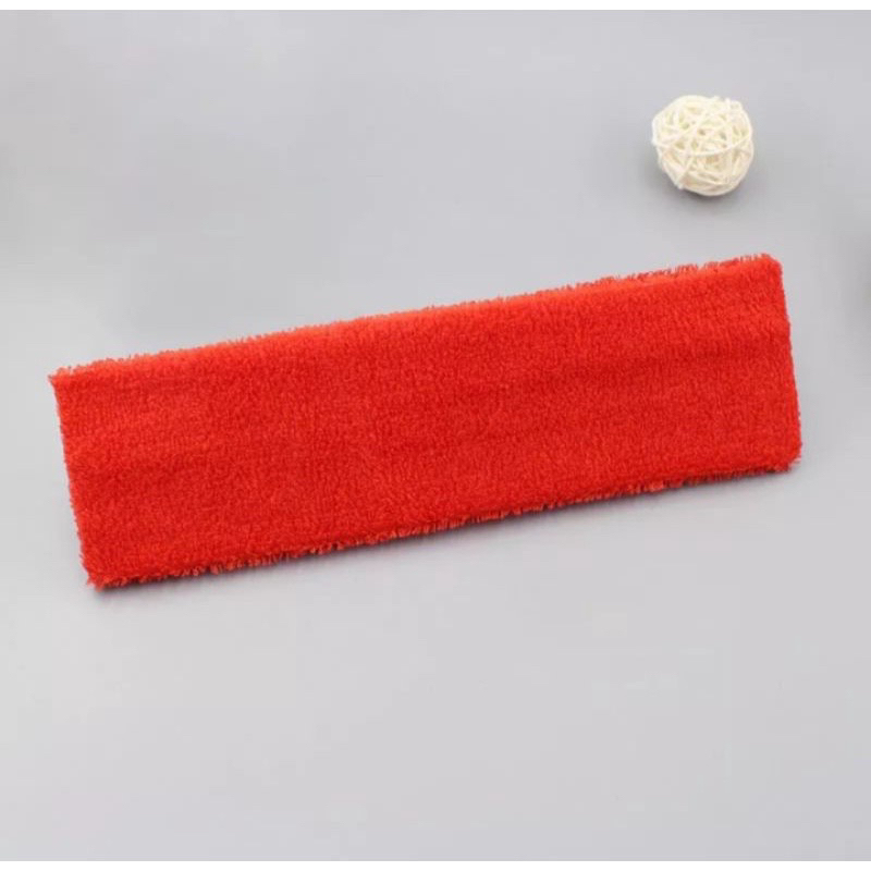 HEADBAND SPORT POLOS PENGIKAT KEPALA
