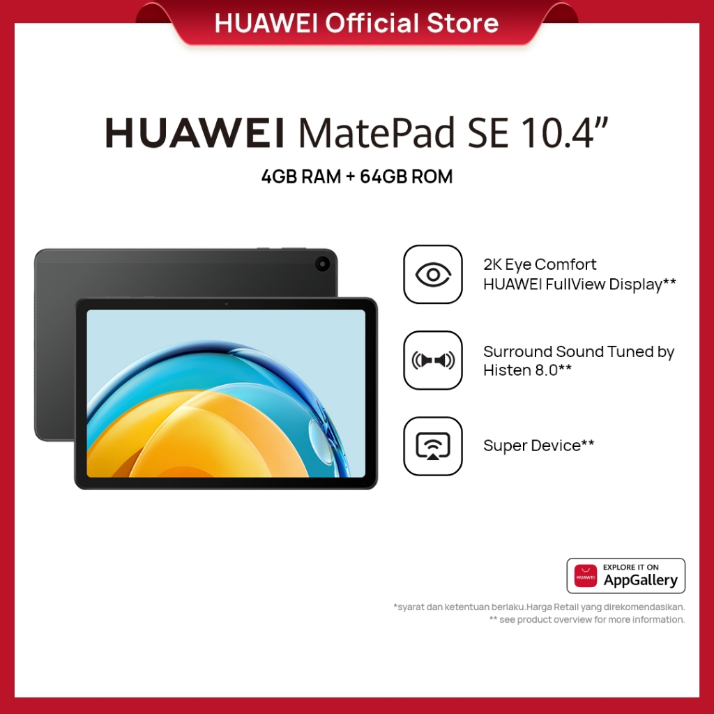 Foto [BEST SELLER] HUAWEI MatePad SE 10.4