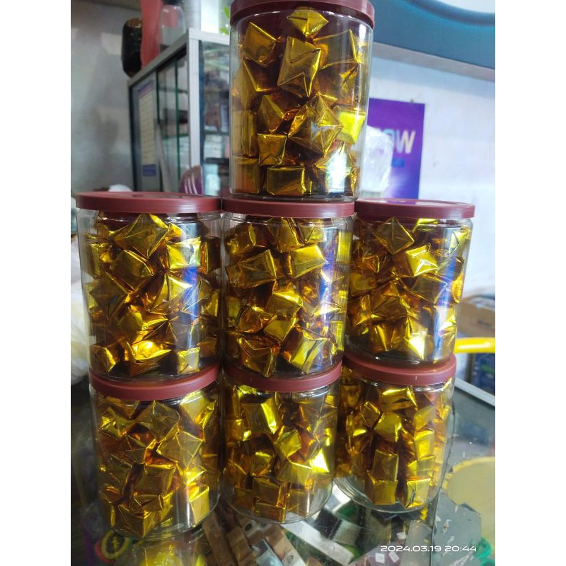 

coklat Melvin kemasan toples 500gr