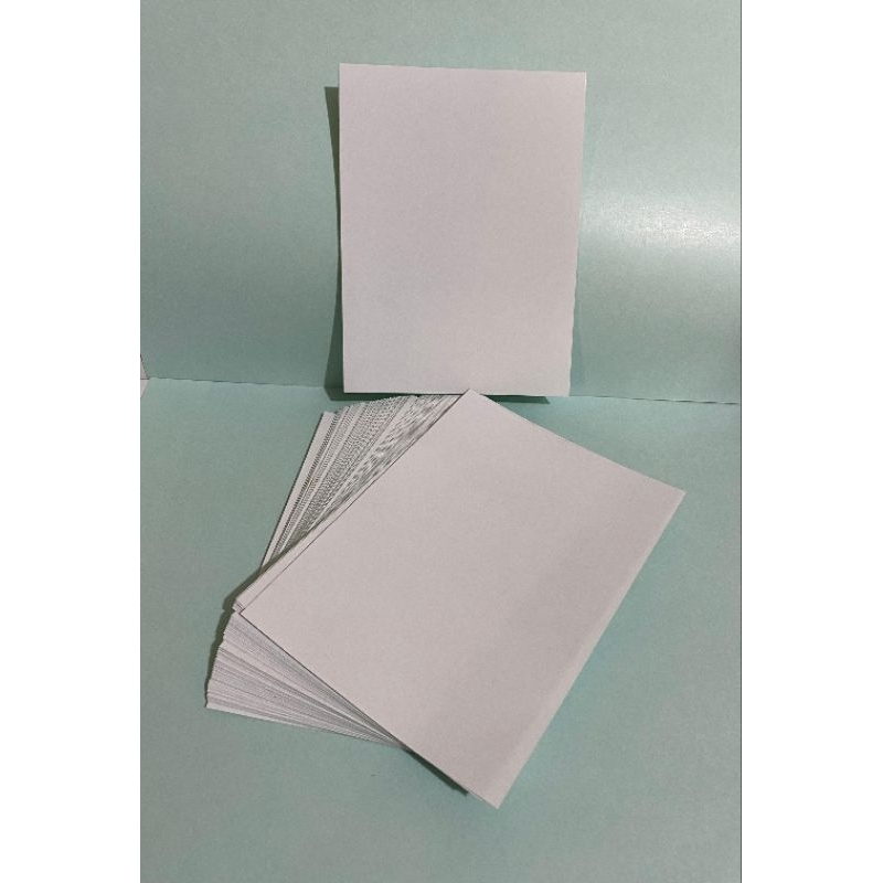 

Sticker Cromo Glossy uk A6, (isi 100 Lembar)