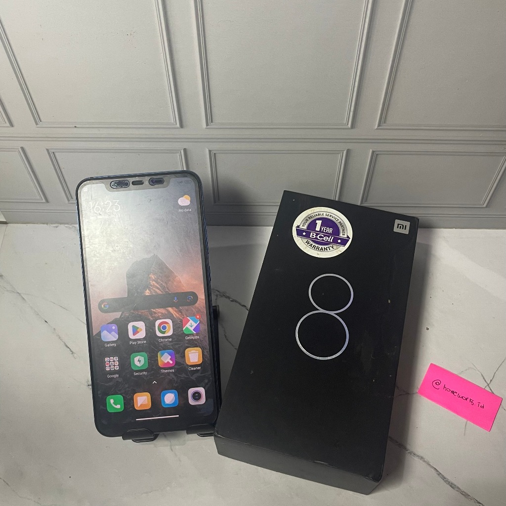 Xiaomi Mi 8 Second Original RAM 6GB/128GB Box FullSet | NO MINUS | Kode-002