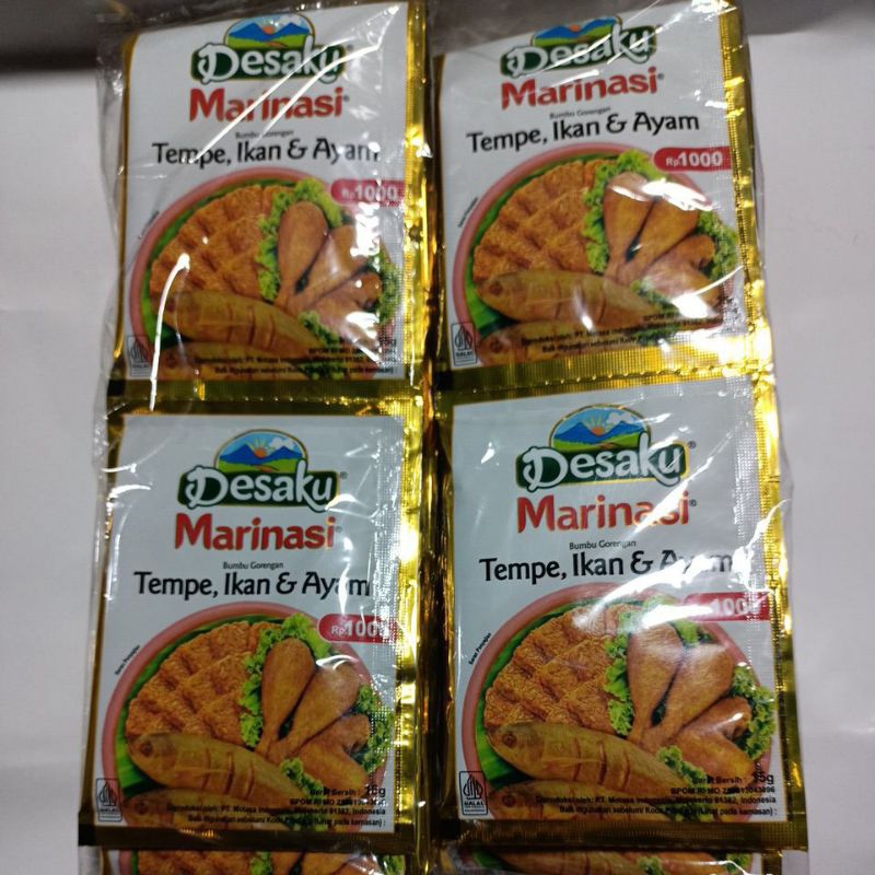 

Marinasi bumbu gorengan rtg @12pcs