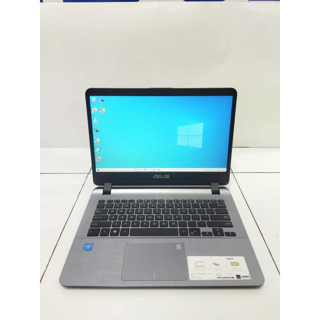 ASUS A407MA INTEL N4000 RAM 4GB SSD 128GB DISPLAY 14''HD SECOND BERGARANSI