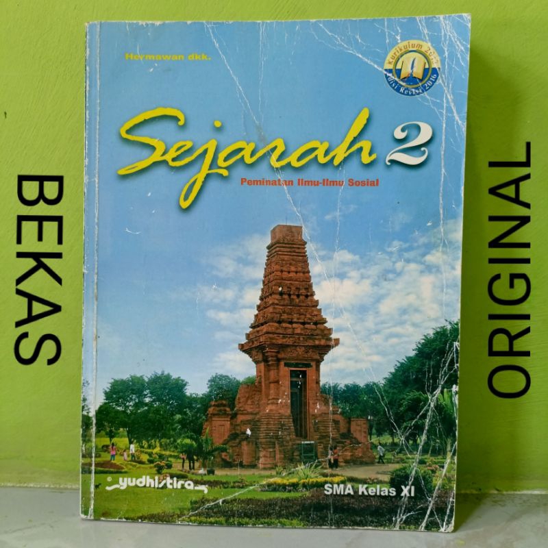 Buku Sejarah Peminatan Ilmu Sosial kelas 11 XI 2 II SMA MA Penerbit Yudhistira Yudistira Kurikulum 2