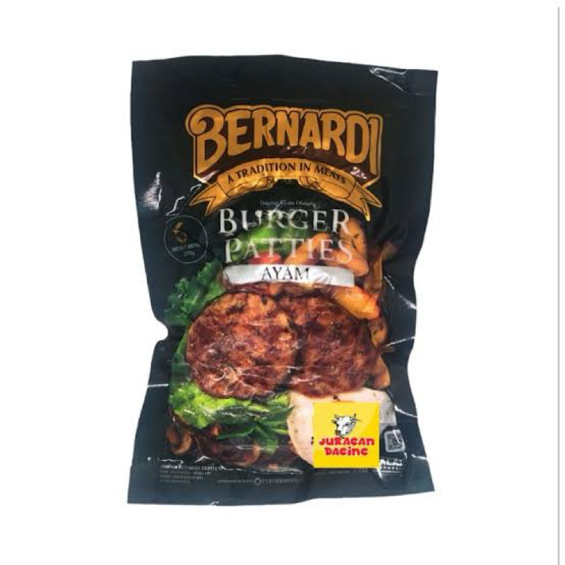 

BERNARDI Burger Petties Ayam 270 Gram