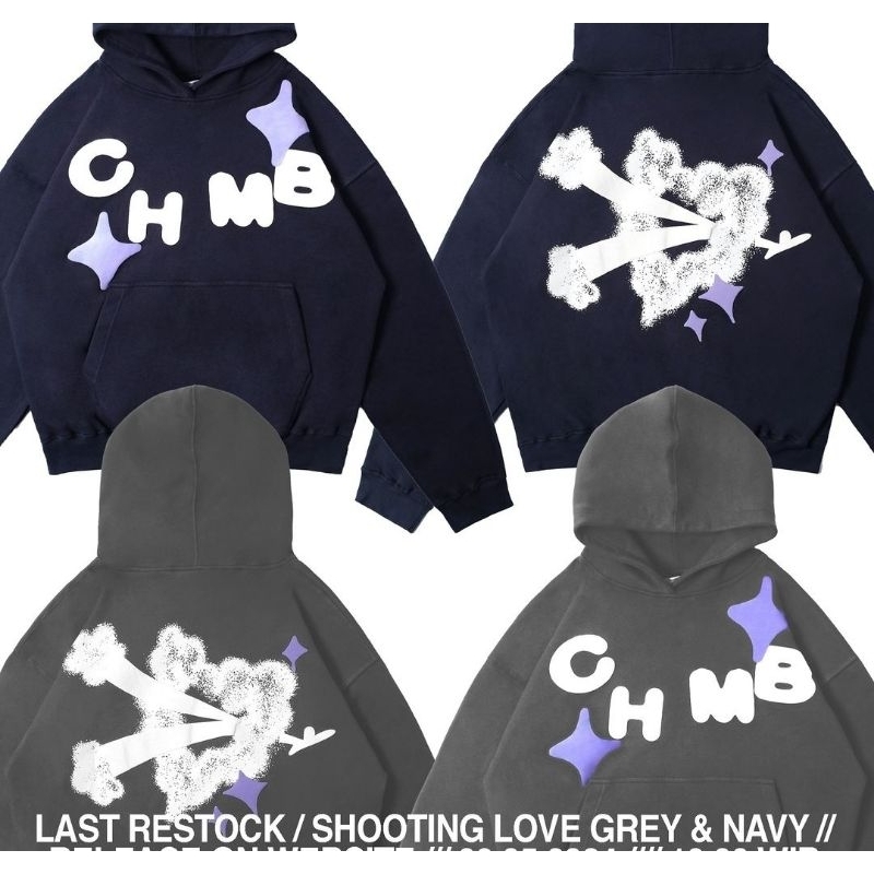 (Pre Order) Last Restock - CHAMBRE DE LA VAIN Boxy Hoodie - Shooting Love