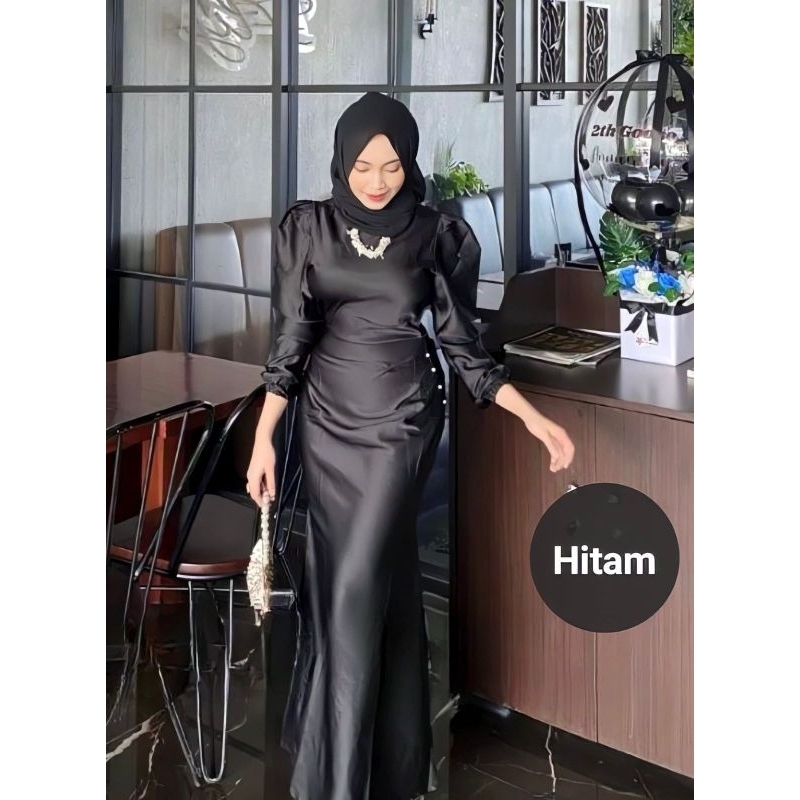 Ellora dress bahan maxmara silk Gamis terbaru