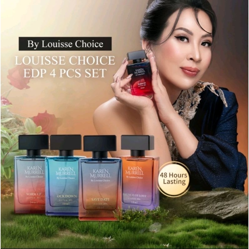 HQ LOUISSE & KAREN MURRELL Parfum 1PCS 20% 50Ml BPOM 48 Hours Lasting