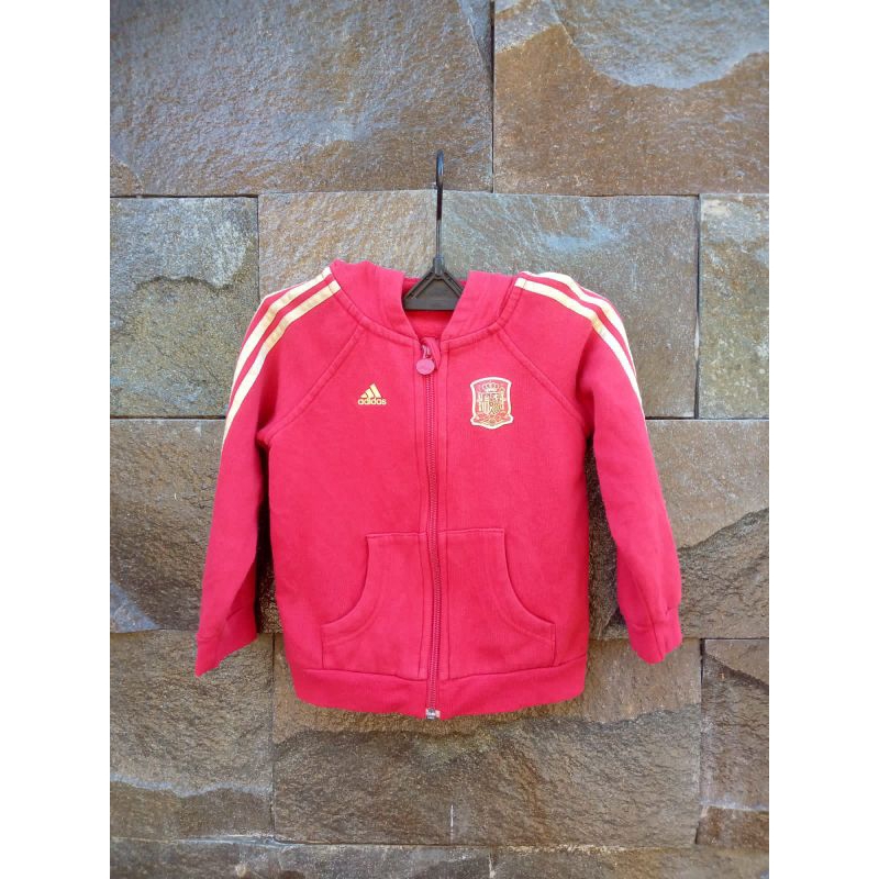 Jaket Hoodie Anak merk Adidas Spain