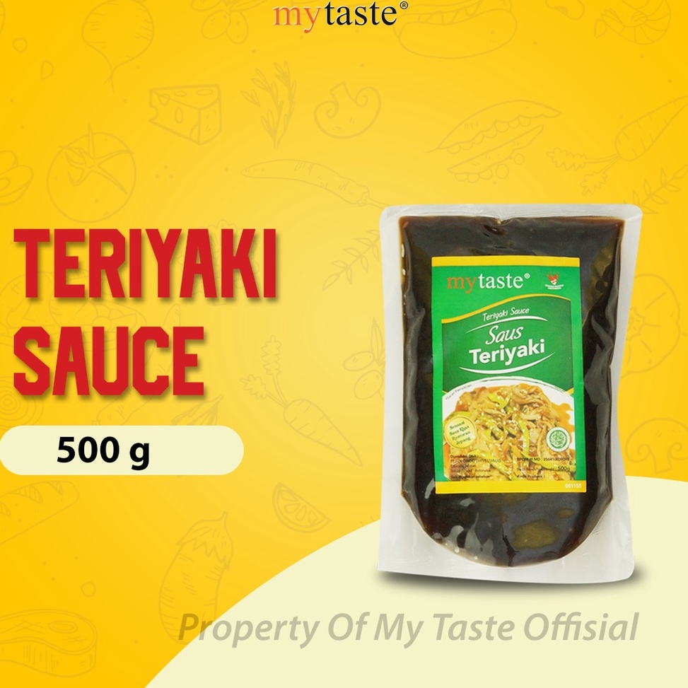 

My Taste Teriyaki Sauce 5gr Saus Teriyaki Bumbu Grill Teriyaki Saus Daging Tumis Teriyaki Sauce